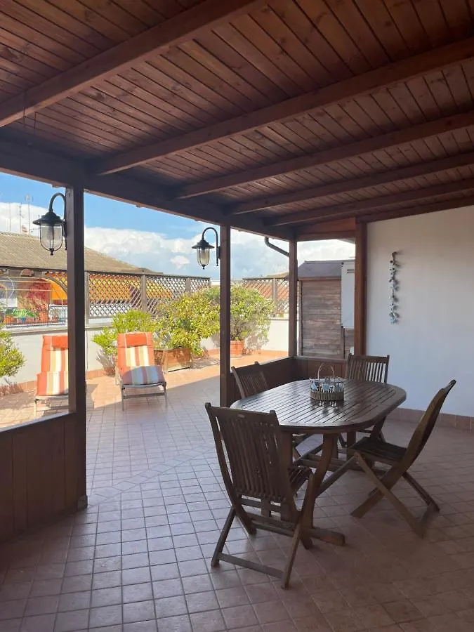 Apartmán Attico Con Terrazza In Via Dei Traghetti Lido di Ostia
